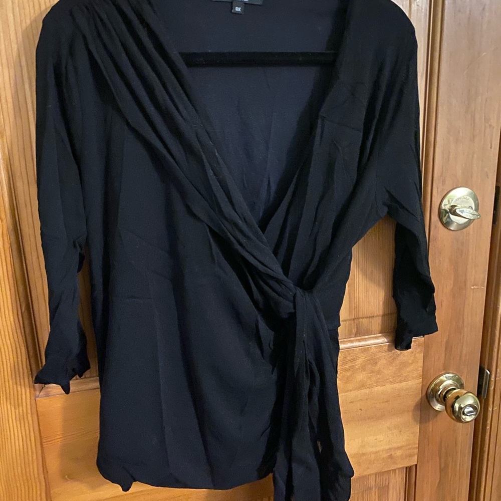 Karen Kane Classic Black Top 0X XL